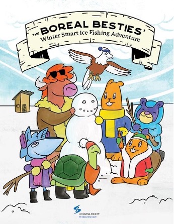 The Boreal Besties' Winter Smart Ice Fishing Adventure book cover